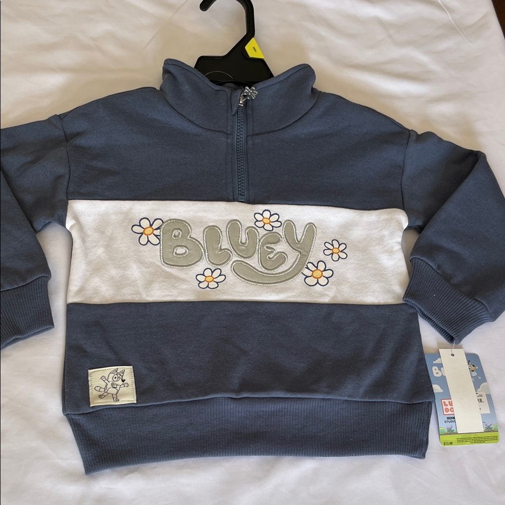 Bluey Kids' Navy Hoodie - Bluey Brand